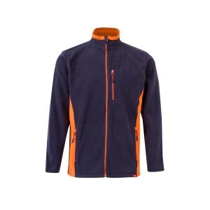 VL GERAS. Jachetă fleece bicoloră (220g/m²) din poliester (100%) - Img 5