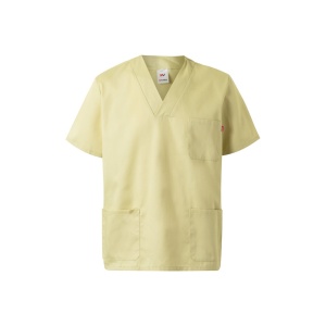 VL ILLAPA. Tunică din twill (190g/m²) cu mâneci scurte, din poliester (65%) și bumbac (35%) – fotografie produs 3