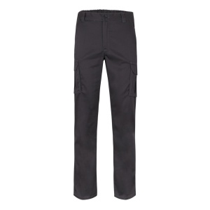 VL PAN. Pantaloni stretch cu buzunare multiple (290 g/m²), din bumbac (46%), EME (38%) și poliester (16%)
