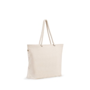 ATHENS. Sacoșă de plajă din bumbac reciclat (70%) și poliester reciclat (30%) (220 g/m²) - Img 6
