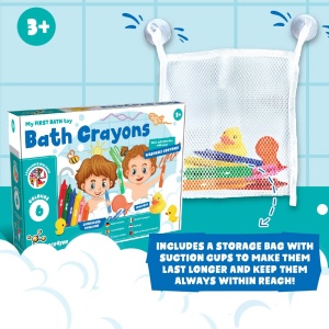 BATH CRAYONS. Jucării didactice pentru copii