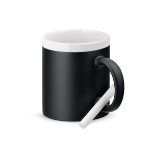 Cană Personalizată CHALKIE - Ceramică 360 mL cu Finisaj de Ardezie – fotografie produs 3