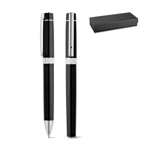 DOURO. Set roler si pix în metal - materiale promoționale personalizate pentru branding și cadouri corporate