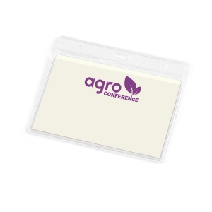 FORSYTH. Husa orizontala pentru insigna de identificare - materiale promoționale personalizate pentru branding și cadouri corporate