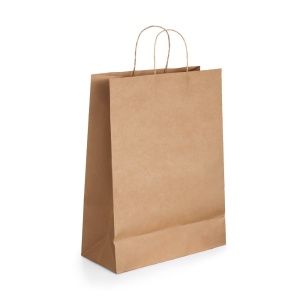 LEIA. Punga de hârtie kraft - materiale promoționale personalizate pentru branding și cadouri corporate
