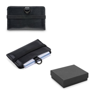 ORVYN. Portofel cu blocaj RFID pentru 10 carduri