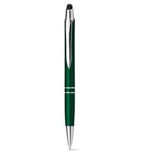 Pix metalic cu funcție „touch pen” și mină albastră, ideal pentru utilizare pe ecrane tactile și scris clasic