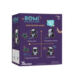 ROMI INTELLIGENT ROBOT. Jucărie educativă pentru copii - Img 3
