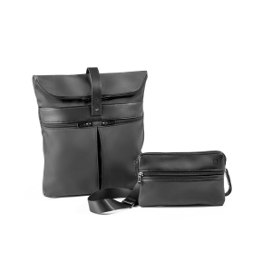 ROVER BACKPACK. Rucsac din microfibră și PU