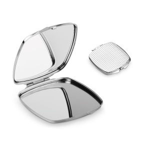 SHIMMER. Oglindă dublă de machiaj - materiale promoționale personalizate pentru branding și cadouri corporate