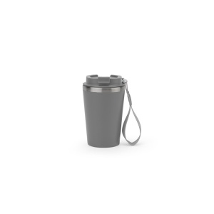 SPITZ. Pahar de călătorie din oțel inoxidabil (90% rSS) cu perete dublu și finisaj mat 460 mL - Img 3