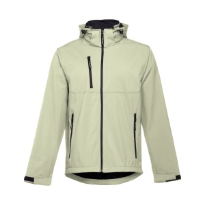 THC ZAGREB. Geaca softshell pentru bărbați - materiale promoționale personalizate pentru branding și cadouri corporate