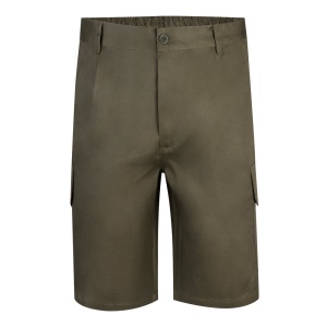VL CHIONE. Bermude din twill cu buzunare multiple (200 g/m²), din bumbac (35%) și poliester (65%) – fotografie produs 2