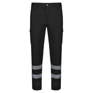 VL DIONYSUS. Pantaloni extensibili cu mai multe buzunare (240g/m²), din bumbac (46%), EME (38%) și poliester (16%)
