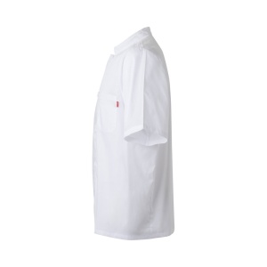 VL DURGA. Jachetă de bucătărie cu mânecă scurtă din poplin (110 g/m²), din bumbac (35%) și poliester (65%) - Img 7