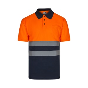 VL FORTUNA. Tricou polo Bird-eye (140g/m²) cu mâneci scurte, din poliester (100%)