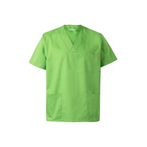 VL ILLAPA. Tunică din twill (190g/m²) cu mâneci scurte, din poliester (65%) și bumbac (35%) – fotografie produs 6