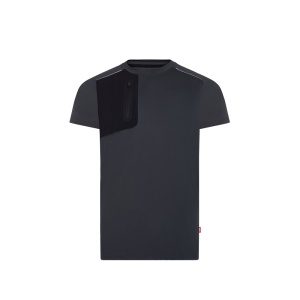 VL RHEA. Tricou tehnic din waffle (110 g/m²), fabricat din poliester 100% reciclat – fotografie produs 2