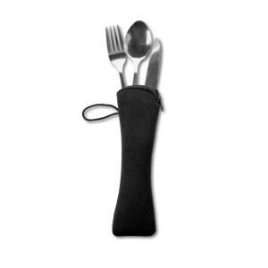 WILEY. Set de tacâmuri din oțel inoxidabil, 3 piese - Img 3