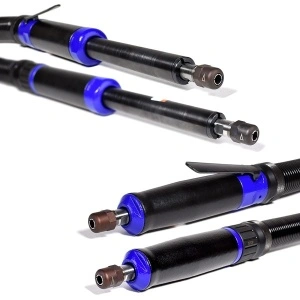 GDS 030-150 DEPRAG Polizor pneumatic drept tip biax cu penseta Ø6mm, 300W, 15.000rpm, regulator integrat - diverse modele