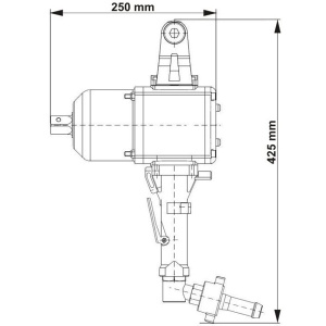SMP 140-3/4"XEX DEPRAG ATEX Masina de insurubat cu impact pneumatica tip pistol 3/4", M16-M30, 1400Nm, 4.100rpm - utilizare in mediu cu potential exploziv - Img 2