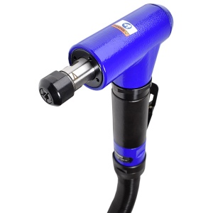 GDA 070 DEPRAG Polizor pneumatic unghiular 90° tip biax cu penseta Ø6mm, 700W, regulator integrat - diverse turatii
