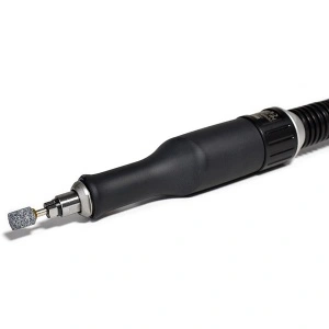 GDS 009-1000BY DEPRAG Polizor pneumatic drept tip biax cu penseta Ø3mm, 90W, 100.000rpm, motor cu angrenaj fara lamele