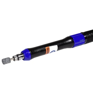 GDS 011-551BY DEPRAG Polizor pneumatic drept tip biax cu penseta Ø3mm, 60W, 55.000rpm