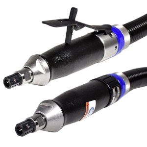 GDS 015-470S DEPRAG Polizor pneumatic drept tip biax cu penseta Ø6mm, 150W, 47.000rpm – ax scurt