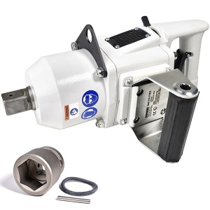 SMS 210-1"XEX DEPRAG ATEX Masina de insurubat cu impact pneumatica dreapta 1", ax scurt, M20-M36, 2100Nm, 3.600rpm - utilizare in mediu cu potential exploziv
