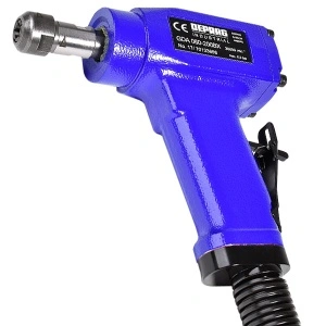 GDA 060-200BX DEPRAG Polizor pneumatic biax tip pistol cu penseta Ø8mm INOX, pentru rectificare umeda si uscata coroane de foraj, 600W, 20.000rpm