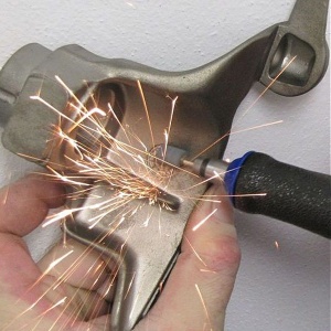 GDS 013-720B DEPRAG Polizor pneumatic drept tip biax cu penseta Ø3mm, 130W, 72.000rpm - Img 2