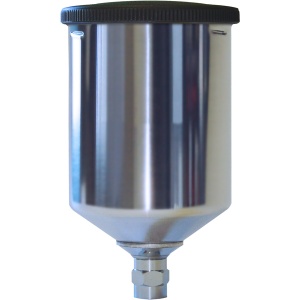 GS-64 GATX Cana aluminiu 600ml pistol de vopsit, cu capac, filet M16