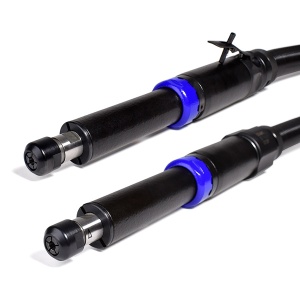 GDS 070-120B DEPRAG Polizor pneumatic drept tip biax cu ax lung si penseta Ø6mm, 700W, 12.000rpm, regulator integrat - diverse modele