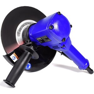 PBU 230G-80X DEPRAG Polizor vertical pneumatic Ø230mm slefuire plana 1.900W 6.600rpm regulator viteza integrat - Img 1