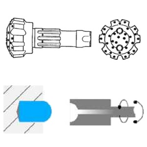 GDA 060-200BX DEPRAG Polizor pneumatic biax tip pistol cu penseta Ø8mm INOX, pentru rectificare umeda si uscata coroane de foraj, 600W, 20.000rpm - Img 2