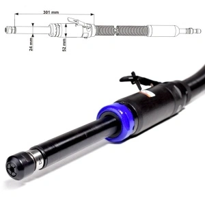 GDS 100-153 DEPRAG Polizor pneumatic drept tip biax cu penseta Ø6mm, 1.000W, 15.300rpm, regulator integrat - diverse modele - Img 5