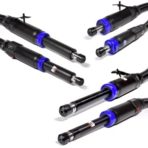 GDS 100-153 DEPRAG Polizor pneumatic drept tip biax cu penseta Ø6mm, 1.000W, 15.300rpm, regulator integrat - diverse modele