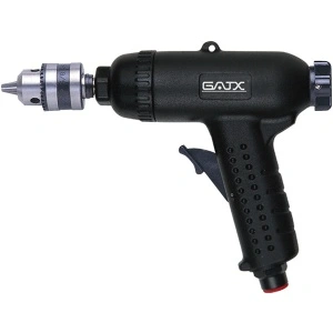 GP-0652 GATX Bormasina cu impact pneumatica tip pistol, Ø10mm mandrina cu cheie, reversibila, 7.000rpm