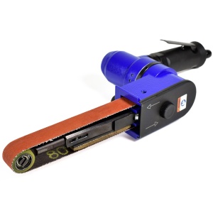 GB 050-025BX DEPRAG Slefuitor pneumatic cu banda ingusta 19x480mm, 500W, 16.000rpm - include 9 benzi abrazive: P60 P80 P120 - Img 1