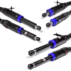 GDS 070-230 DEPRAG Polizor pneumatic drept tip biax cu penseta Ø6mm, 700W, 23.000rpm, regulator integrat - diverse modele