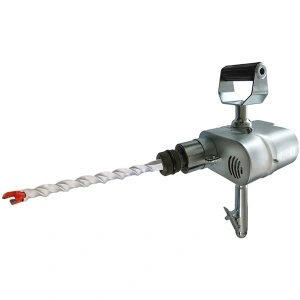 DPT 450-011BXOEX DEPRAG ATEX Masina de gaurit roca pneumatica tip pistol cu turbina, mandrina H42mm, 4.500W, 1.100rpm, 8,7Kg, perforare uscata - utilizare in mediu cu potential exploziv - Img 2