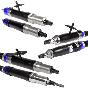 GDS 027-320 DEPRAG Polizor pneumatic drept tip biax cu penseta Ø6mm, 270W, 32.000rpm - diverse modele