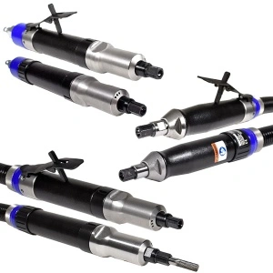 GDS 027-320 DEPRAG Polizor pneumatic drept tip biax cu penseta Ø6mm, 270W, 32.000rpm - diverse modele