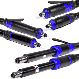 GDS 030-450 DEPRAG Polizor pneumatic drept tip biax cu penseta Ø6mm, 300W, 45.000rpm - diverse modele