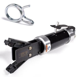 P0383X-P00-IFE DEPRAG Cleste pneumatic pentru fixare coliere ARC max. Ø50mm, putere 900N, deschidere 5-62mm, maner Ø47mm, actionare clapeta