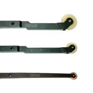 Brat de ghidare fara patina pentru slefuitor cu banda DEPRAG GBA 030 – slefuire pe curb tevi conducte
