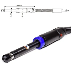 GDS 100-153 DEPRAG Polizor pneumatic drept tip biax cu penseta Ø6mm, 1.000W, 15.300rpm, regulator integrat - diverse modele - Img 6