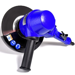PBU 230E-80X DEPRAG Polizor vertical pneumatic Ø230mm slefuire plana 2.350W 6.600rpm regulator viteza integrat