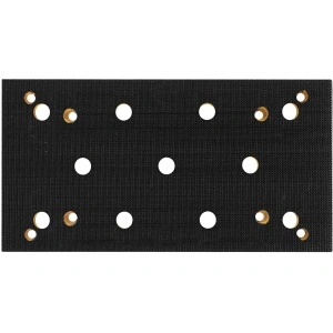 SP0429V92 GATX Pad slefuire dreptunghiular 115x220mm cu gauri aspiratie, fixare cu arici